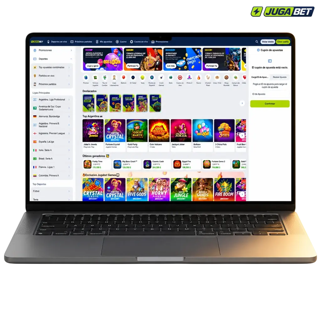 Jugabet Argentina – Sitio Oficial de Apuestas Deportivas y Casino Online