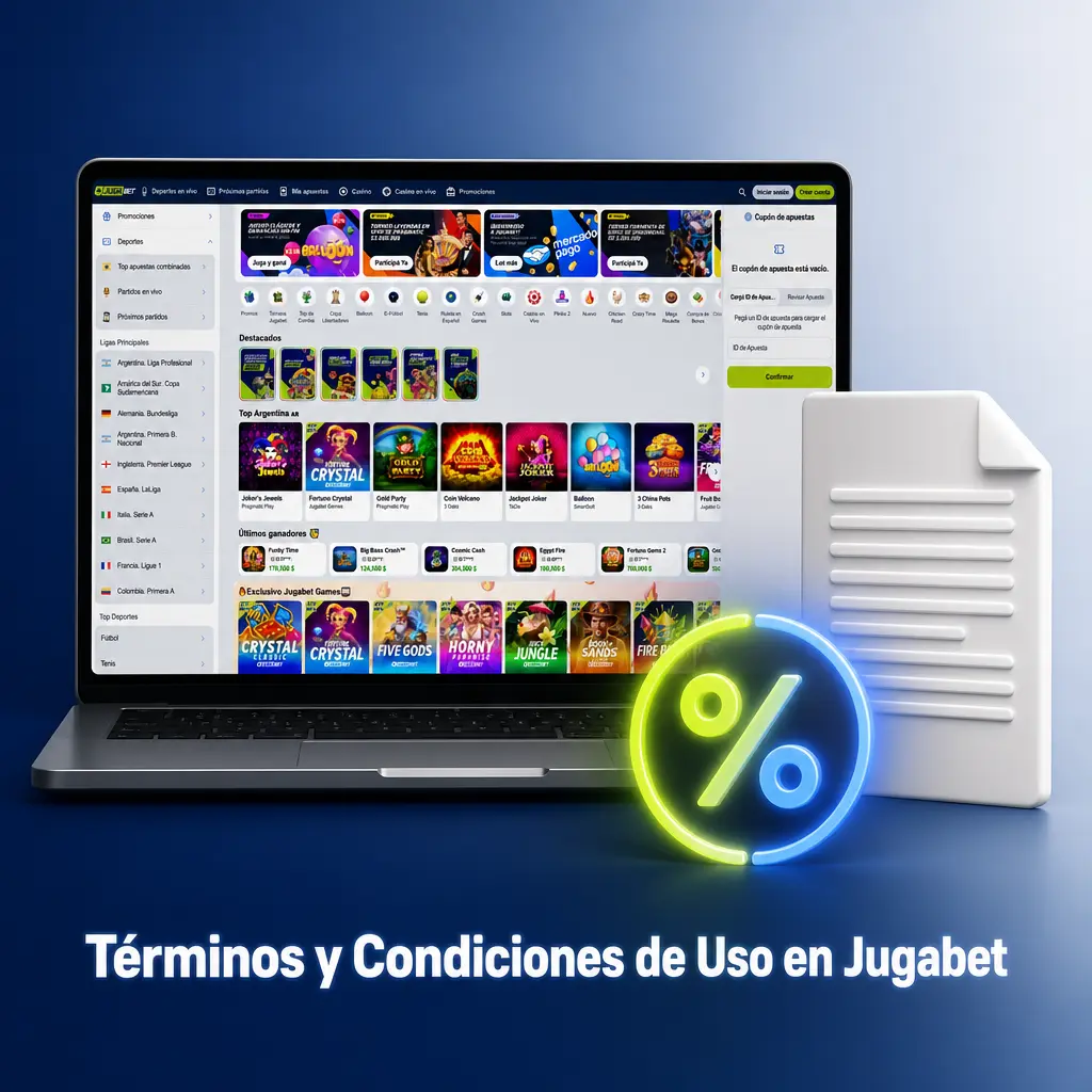 Términos y Condiciones de Uso en Jugabet